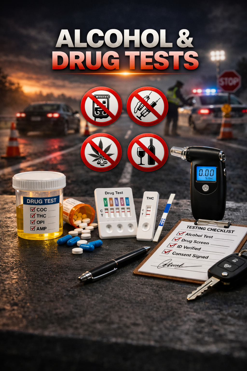 ALCOHOL & DRUG TESTS