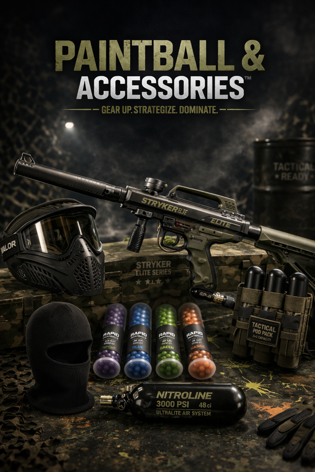 PAINTBALL & ACCESSORIES