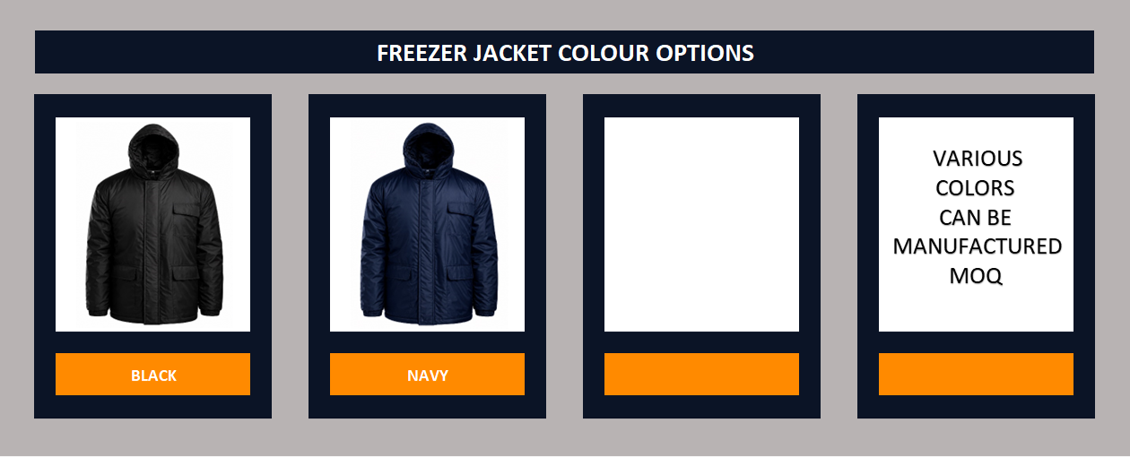 Freezer jacket