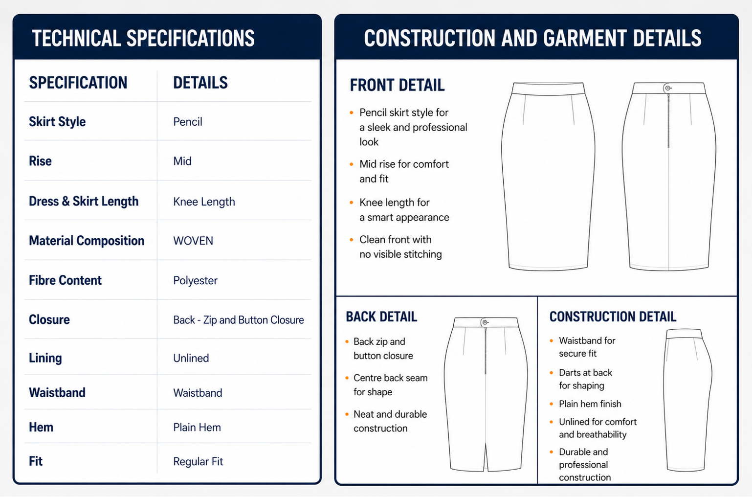 SKIRTS SPECS
