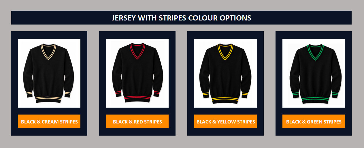 jersey with stripes