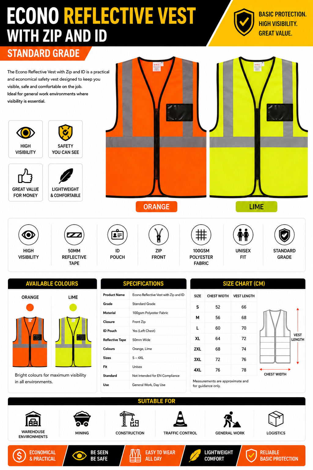 Eco Reflective Vest