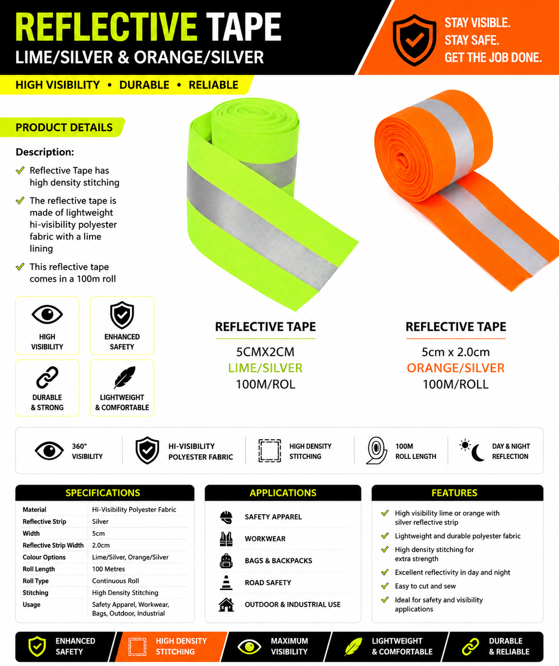 Reflective Tape spec