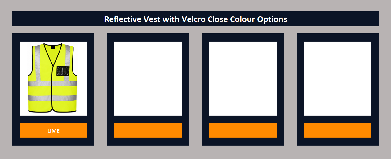 Reflective Vest with Velcro Close