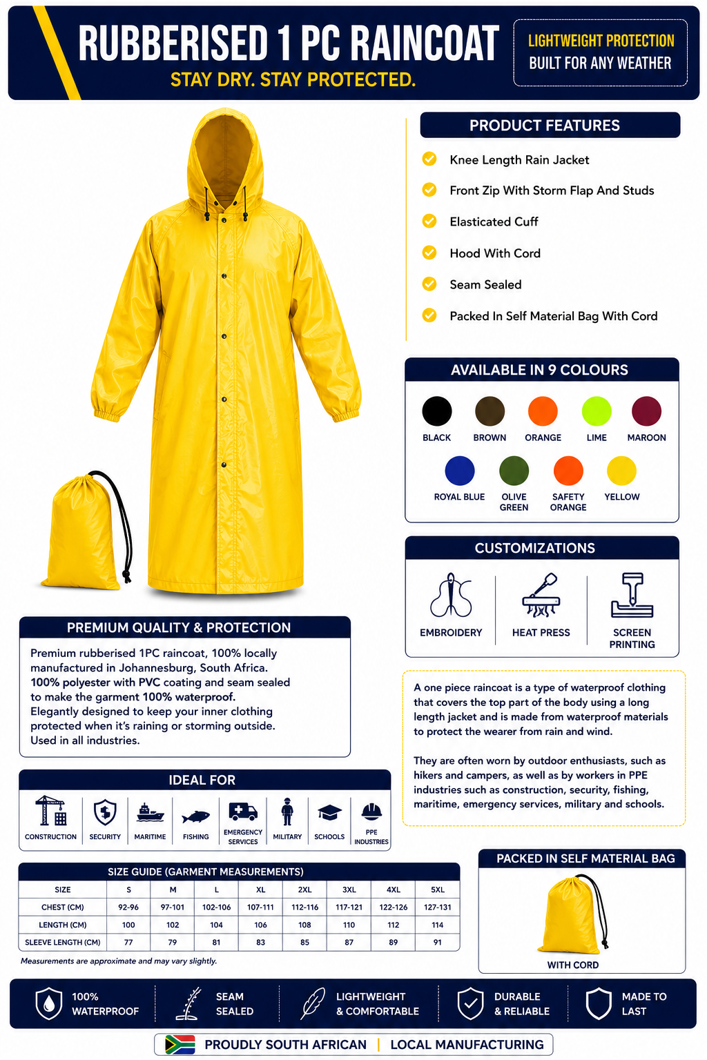 RUBBERISED RAINCOAT MANUFACTURED1