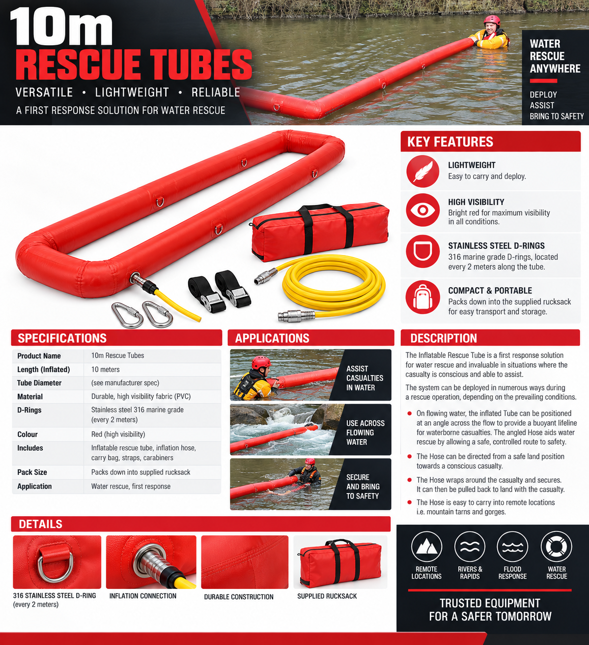 10m Rescue Tubes1