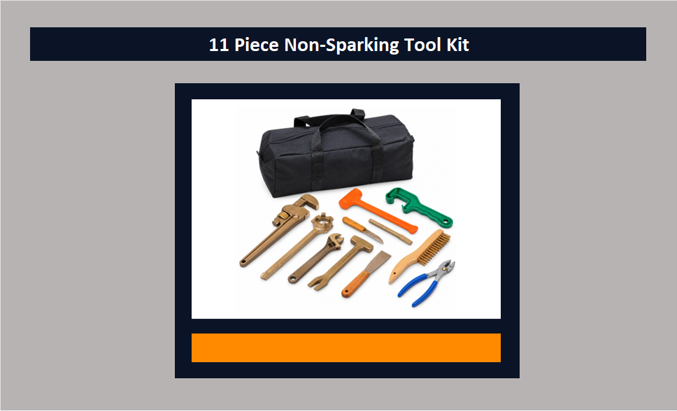 11 Piece Non-Sparking Tool Kit