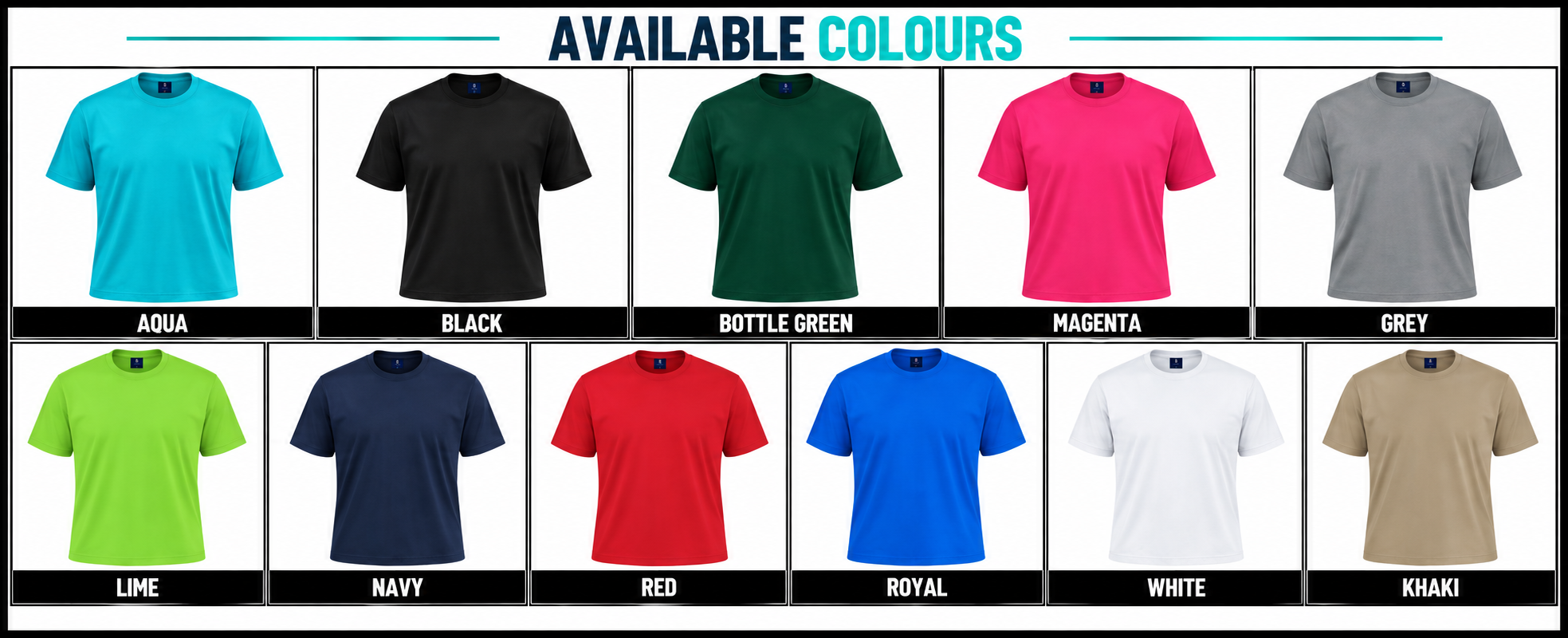 145g Crew Neck T-Shirt3
