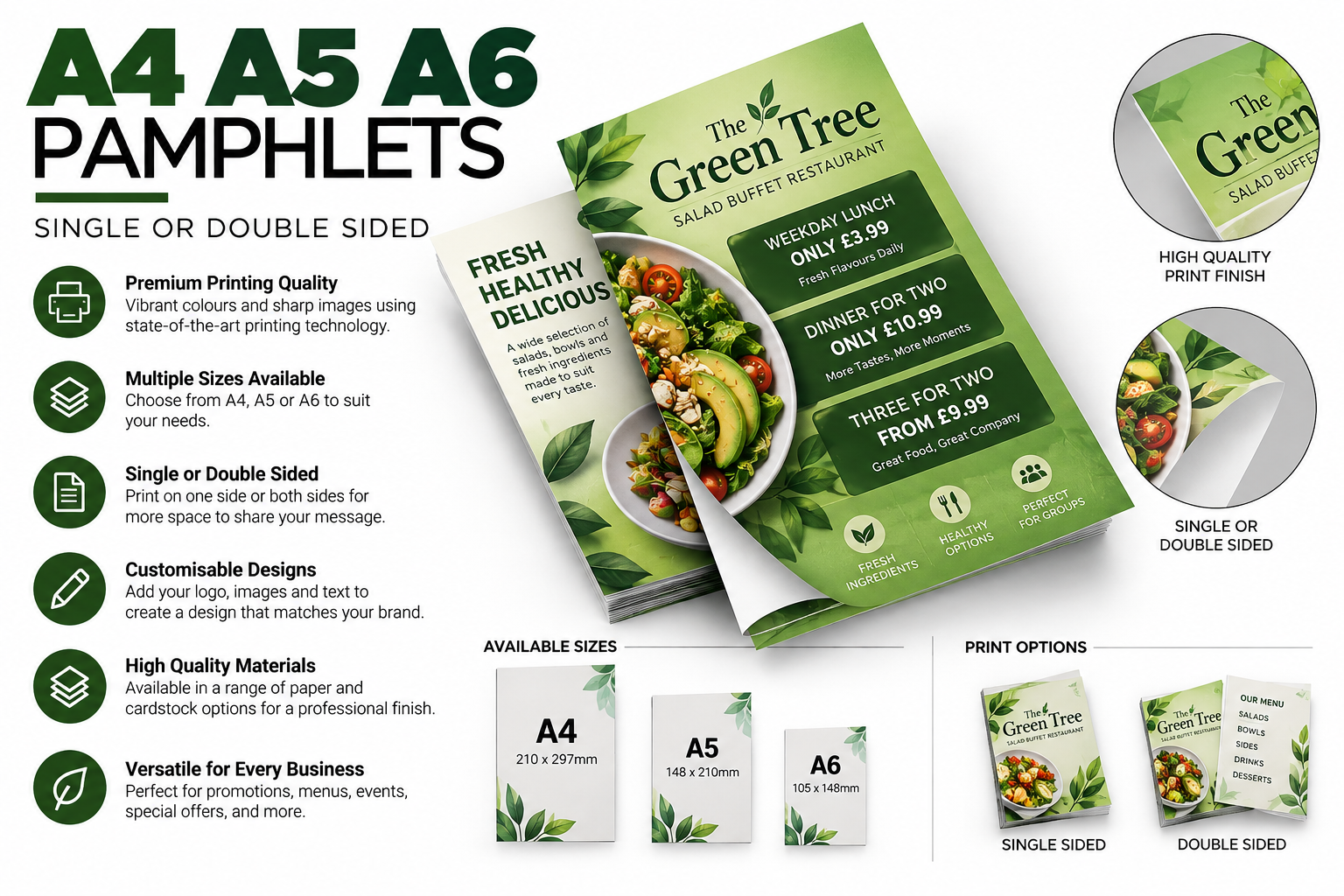 A4 A5 A6 PAMPHLETS