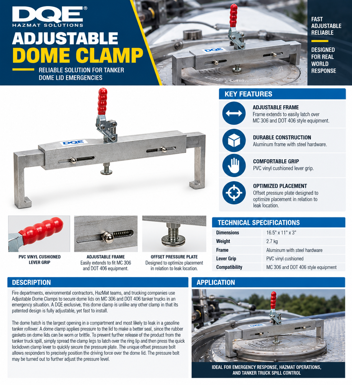 Adjustable Dome Clamp1