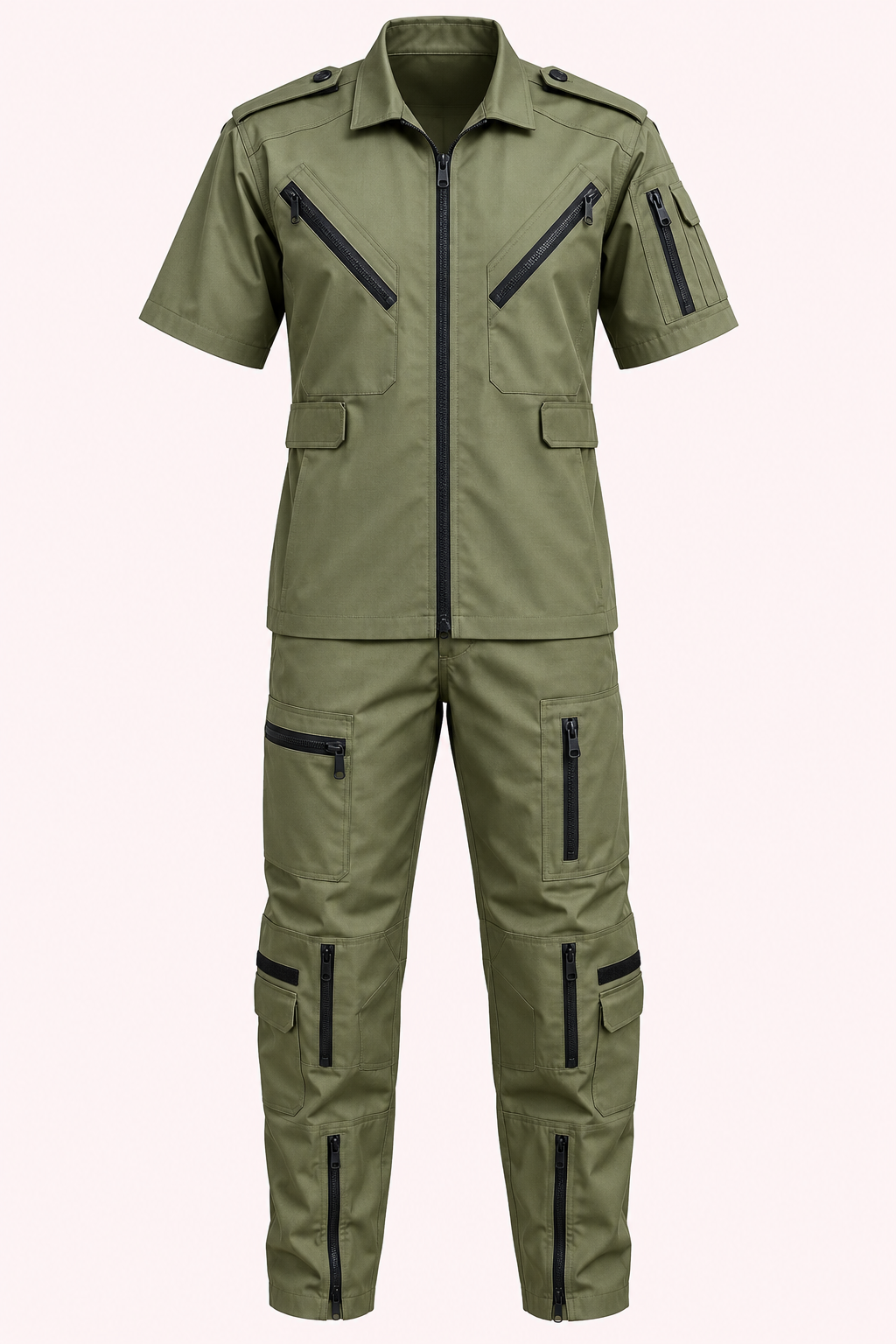Budget security 100% cotton suits