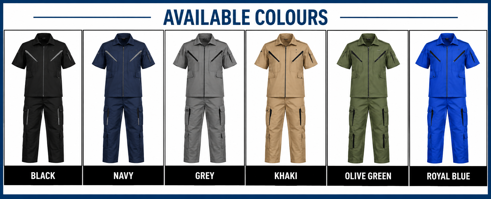 Budget security 100% cotton suits2