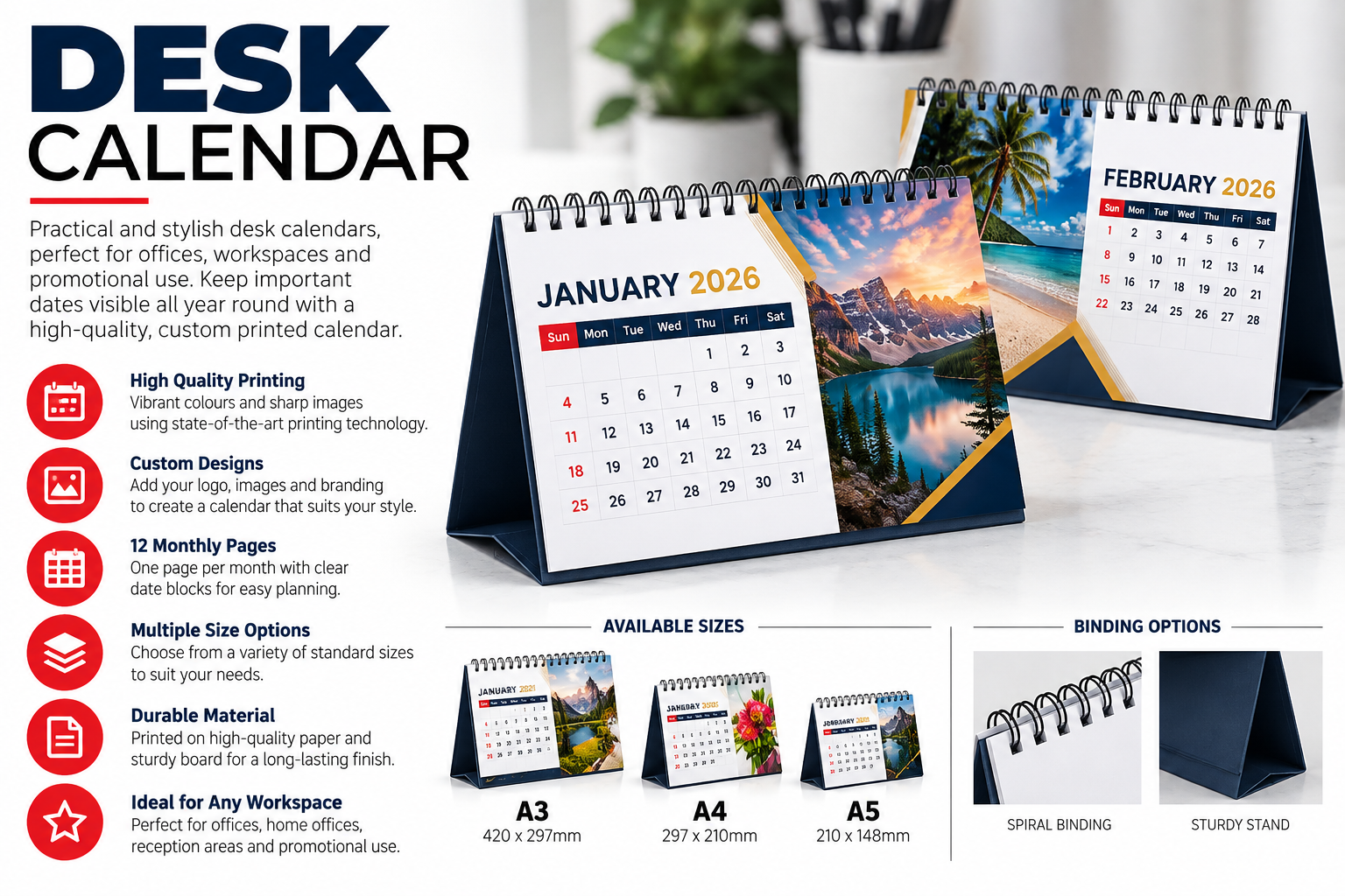 DESK CALENDAR