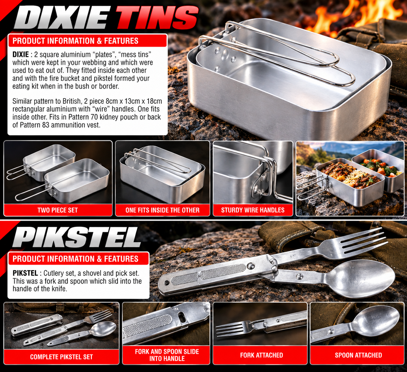 DIXIE TINS