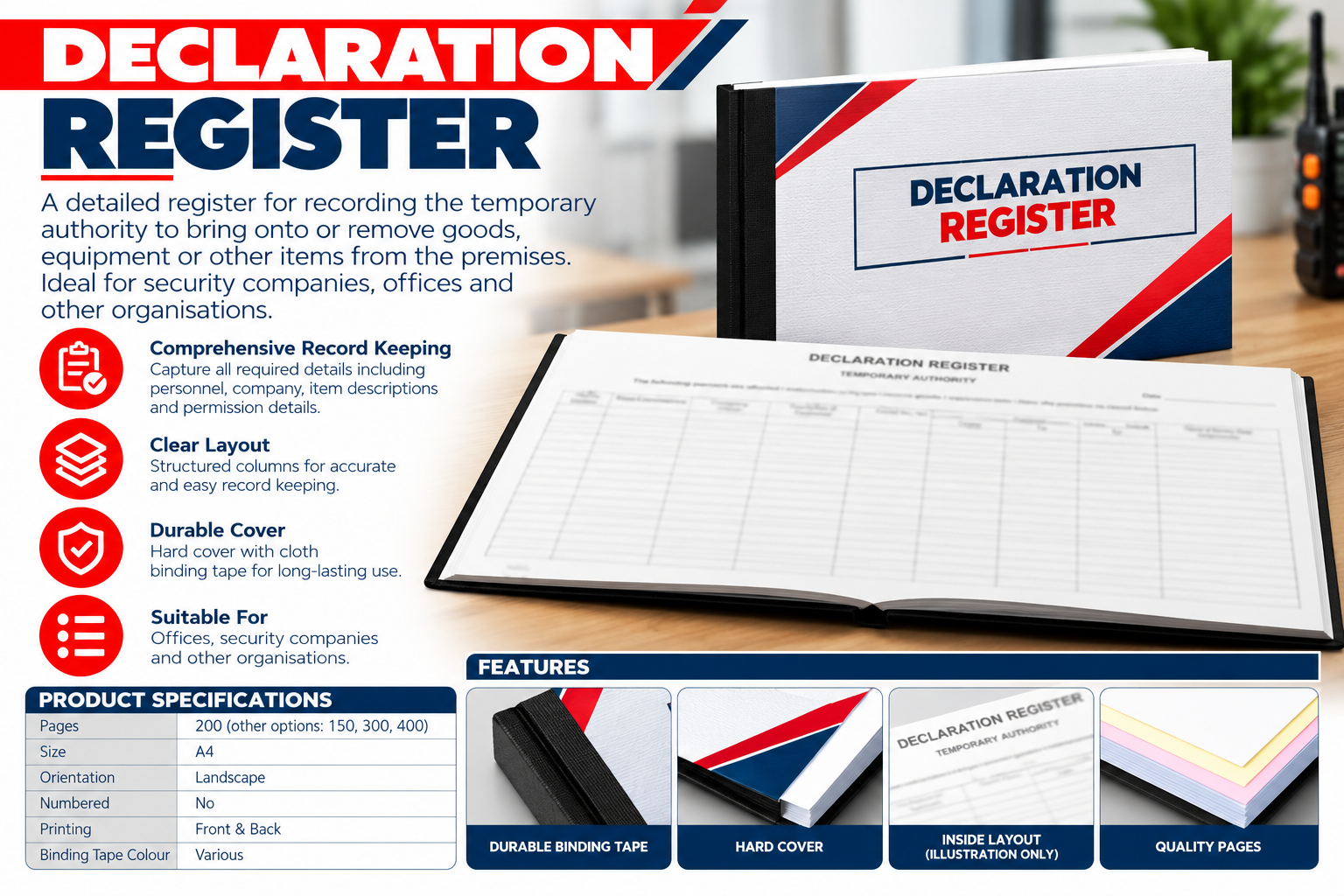 Declaration Register