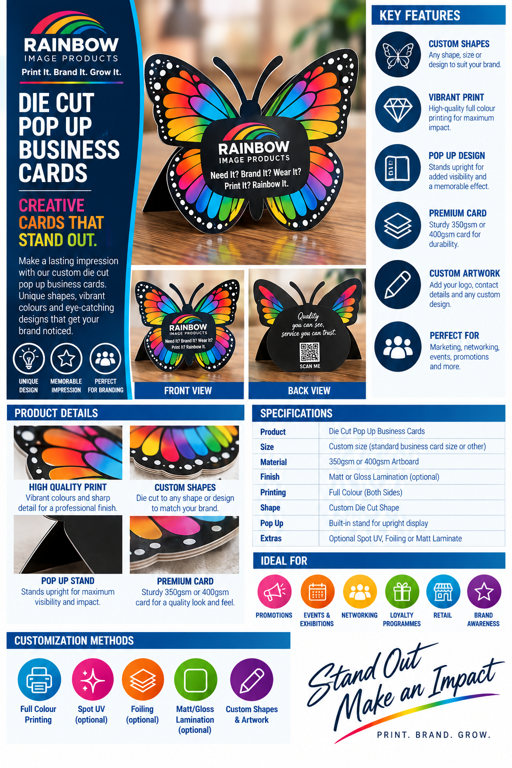 Die Cut Cards