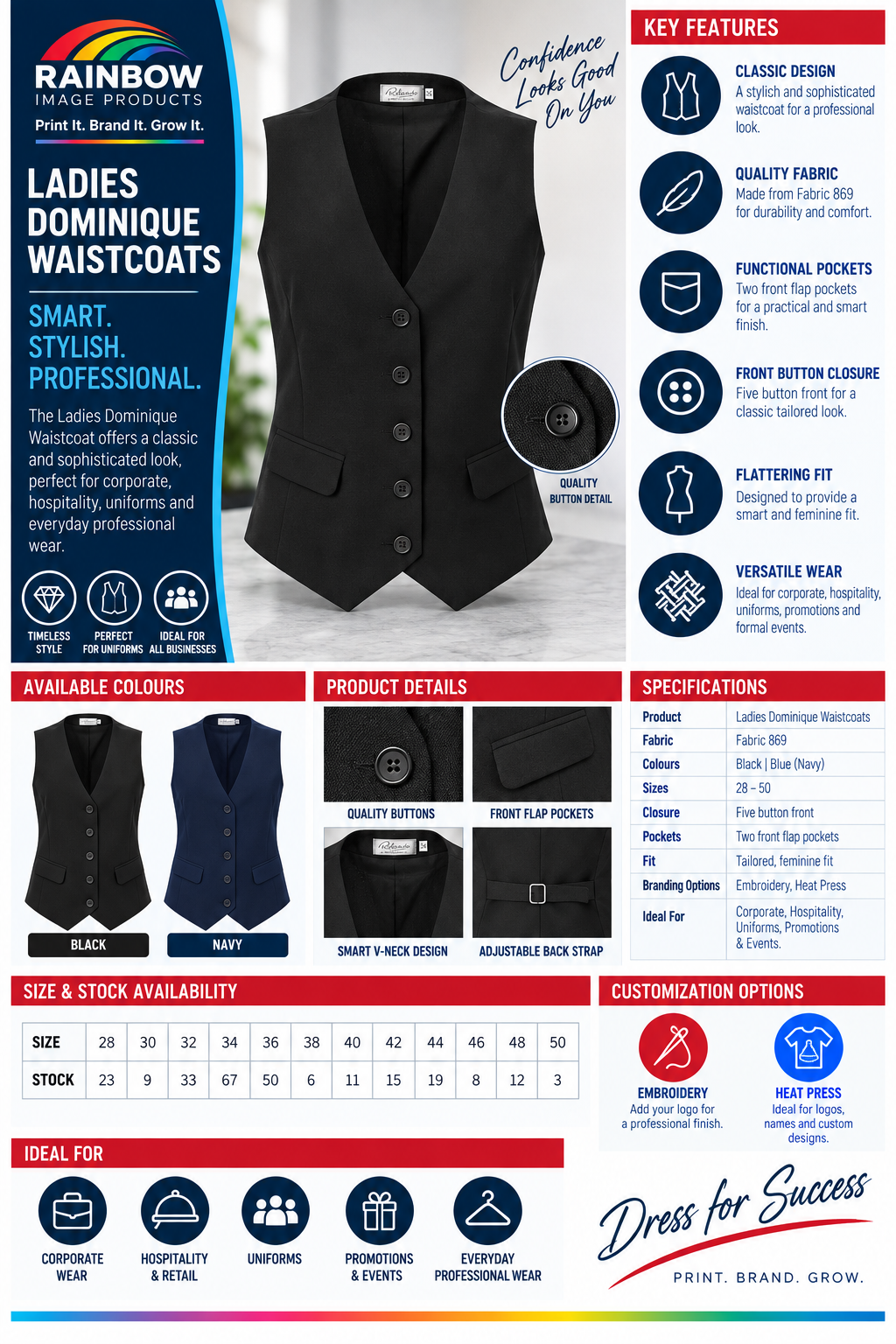 Dominique Waistcoats