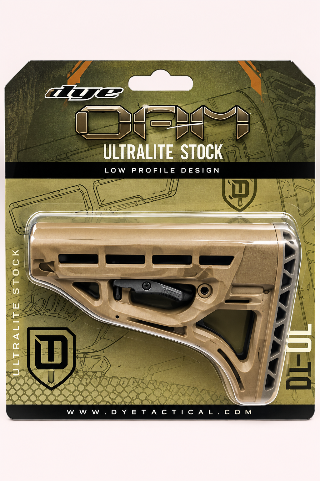 Dye DAM Paintball Marker Stock Camo1