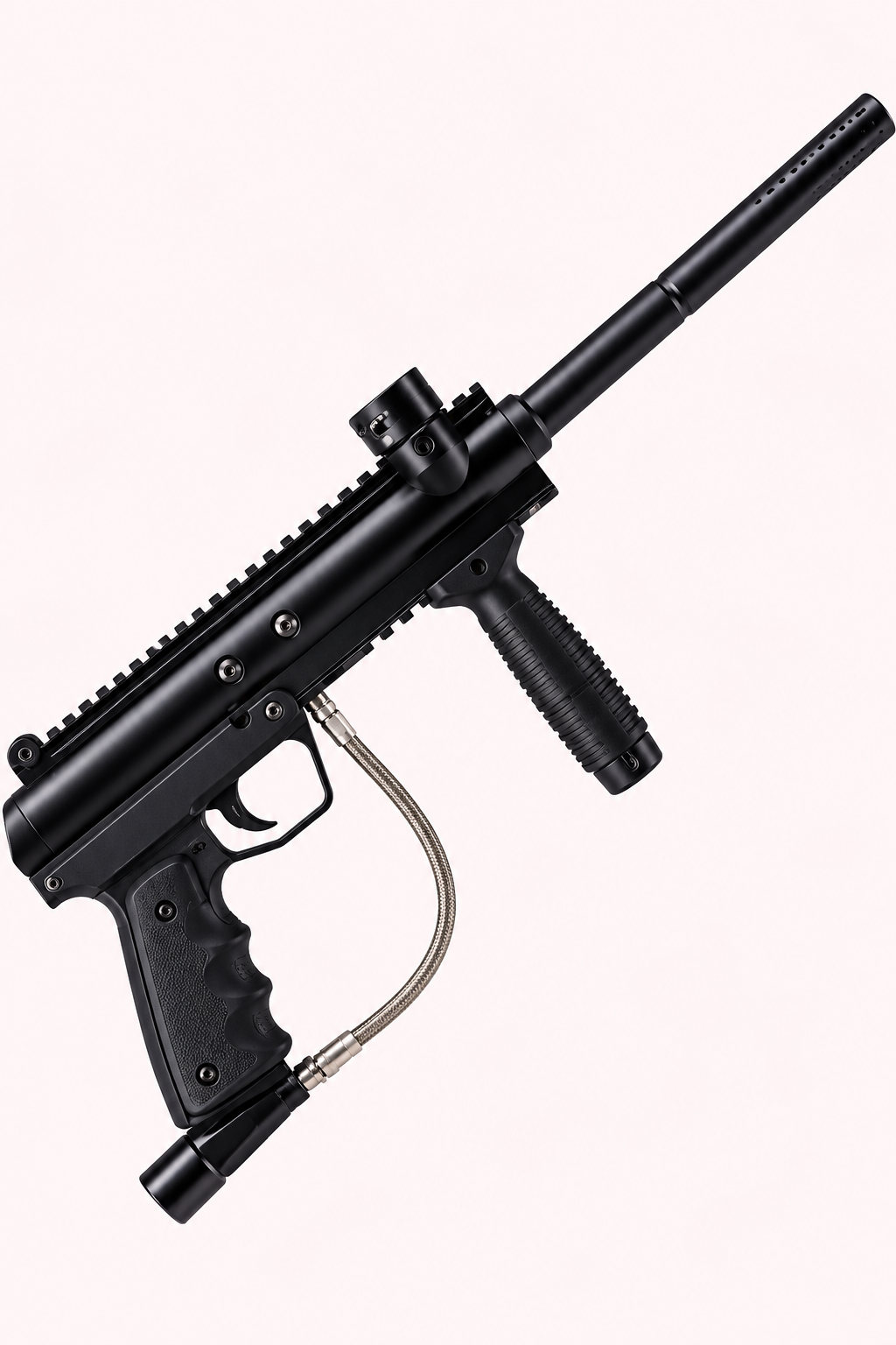 Empire Bt4 Combat Paintball Marker Black With Delta Elite Upgrade Combo1