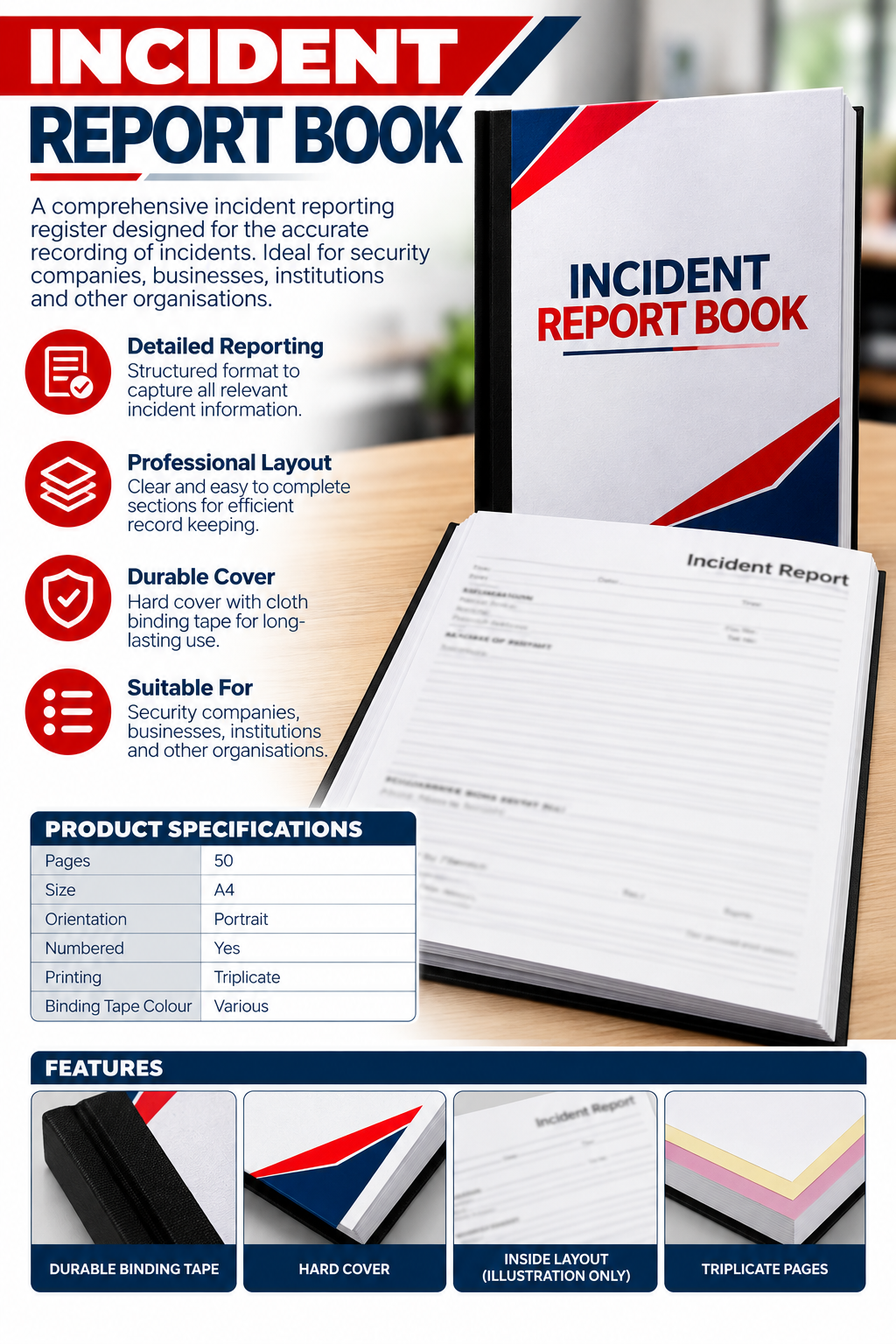 Incident Report Book