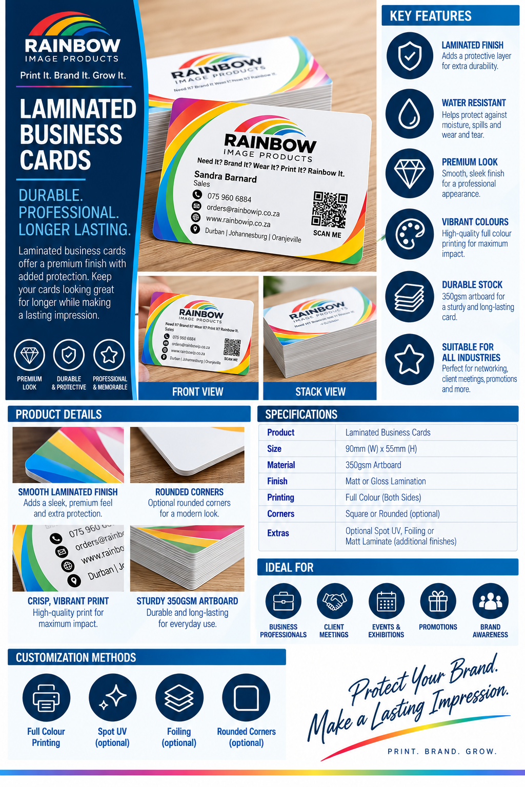Laminated Cards