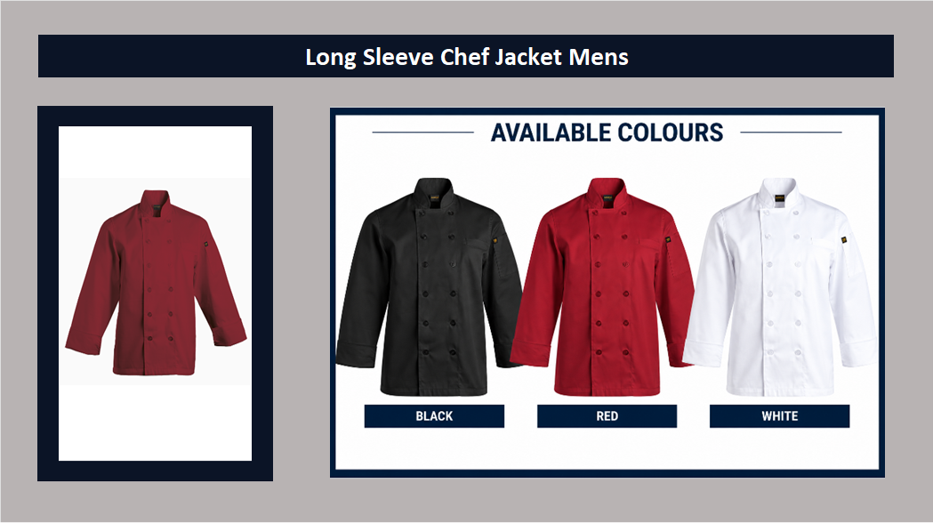 Long Sleeve Chef Jacket1