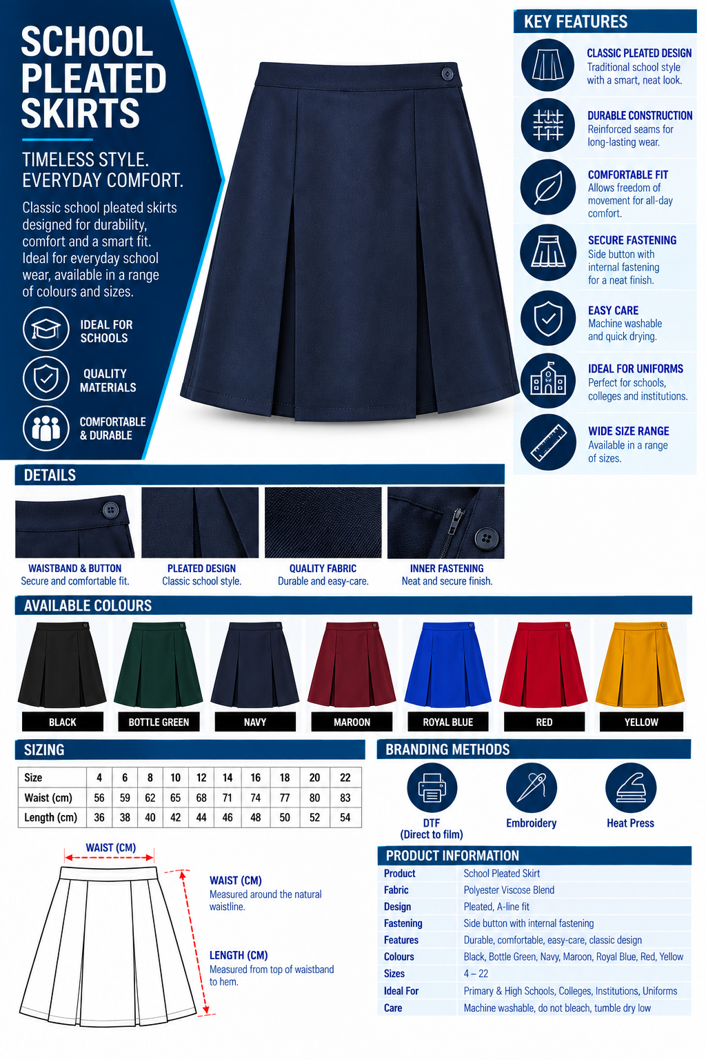 PLEATED SKIRTS