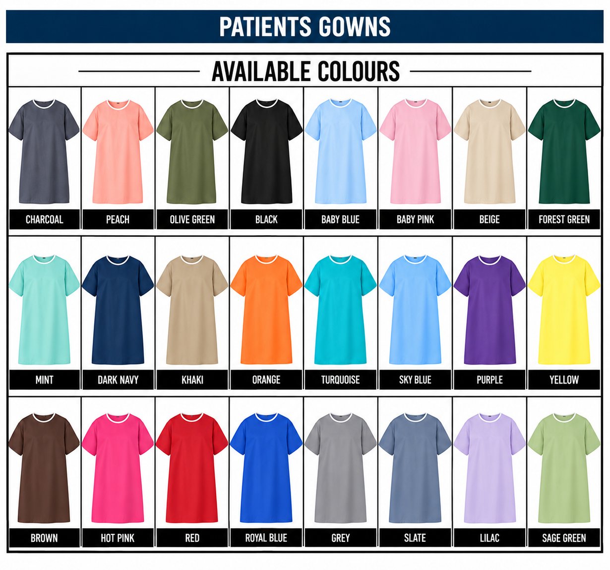 Patients Gowns2