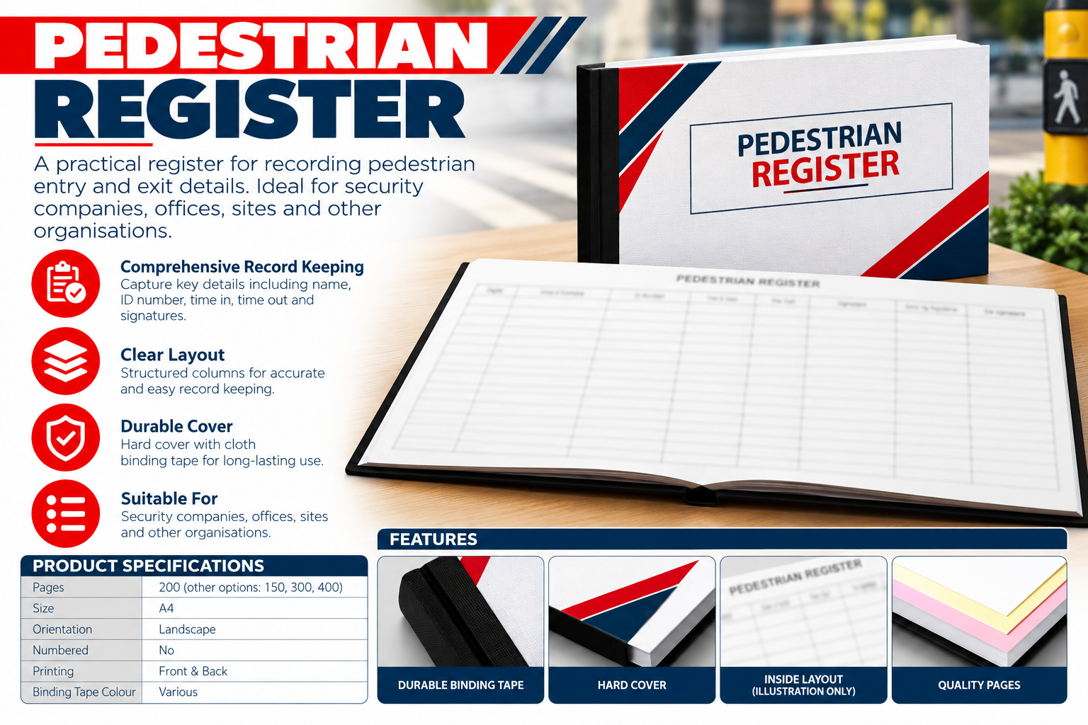 Pedestrian Register