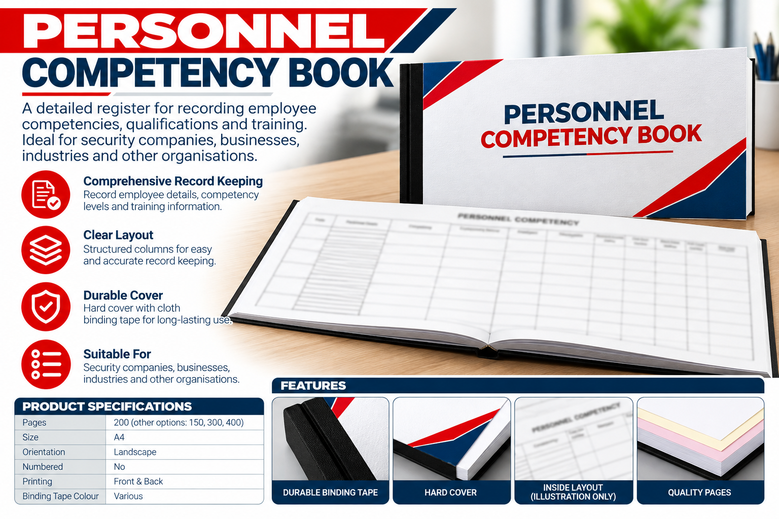 Personnel Competency Book
