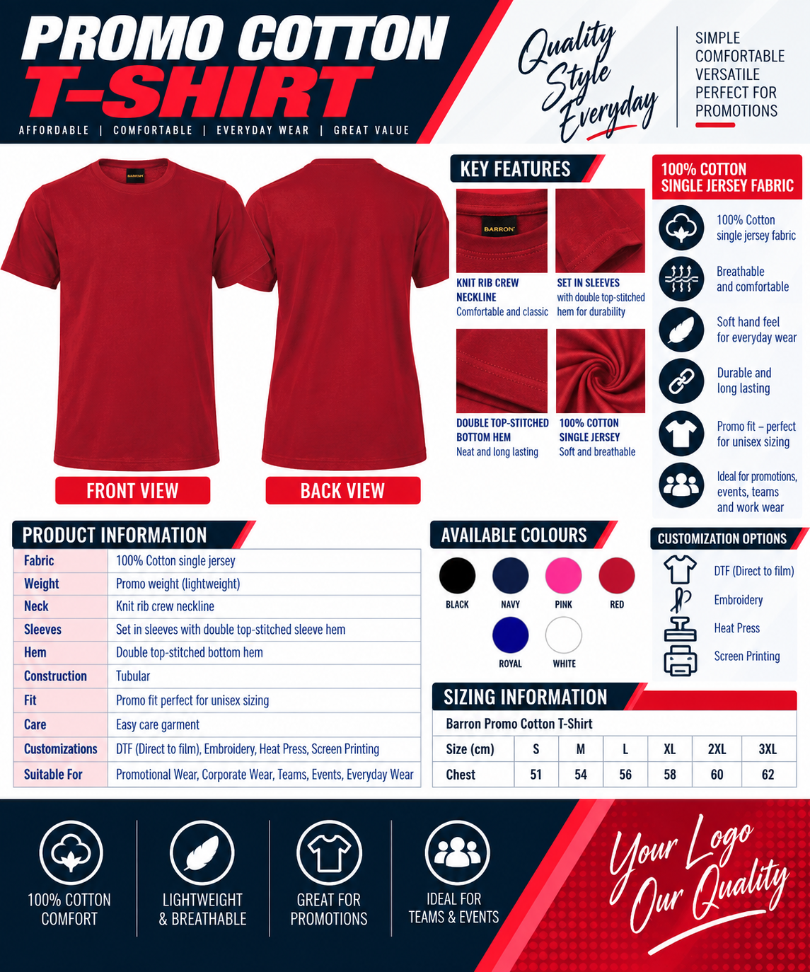 Promo Cotton T-Shirt