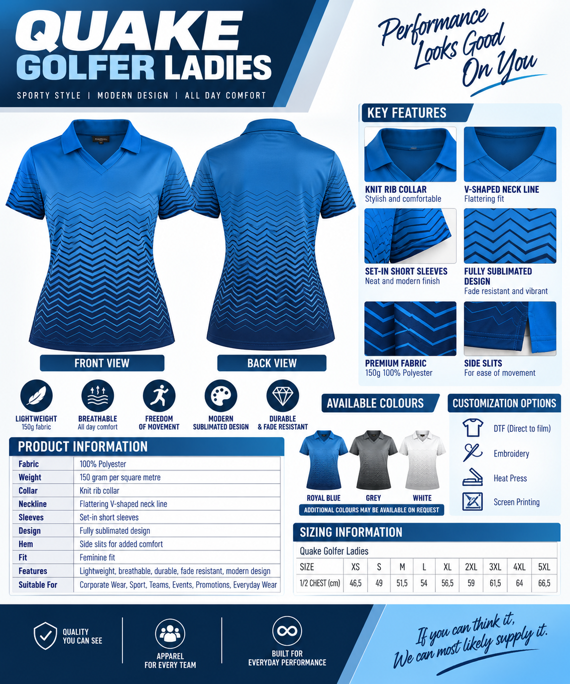 Quake Golfer Ladies
