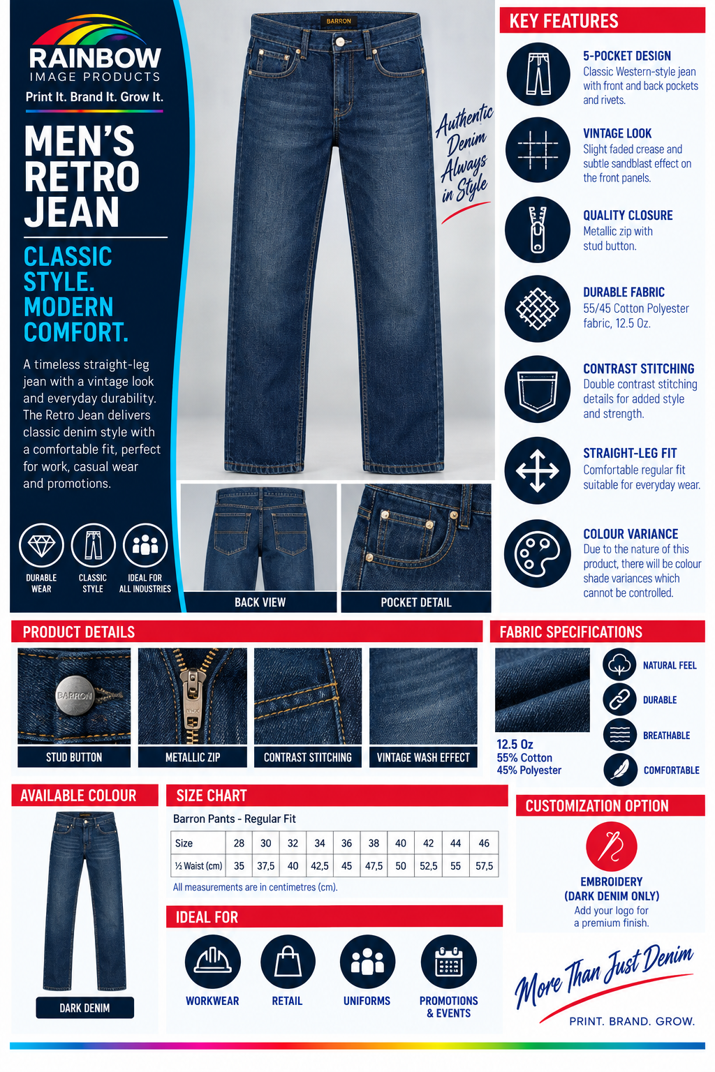 RETRO JEANS MENS1
