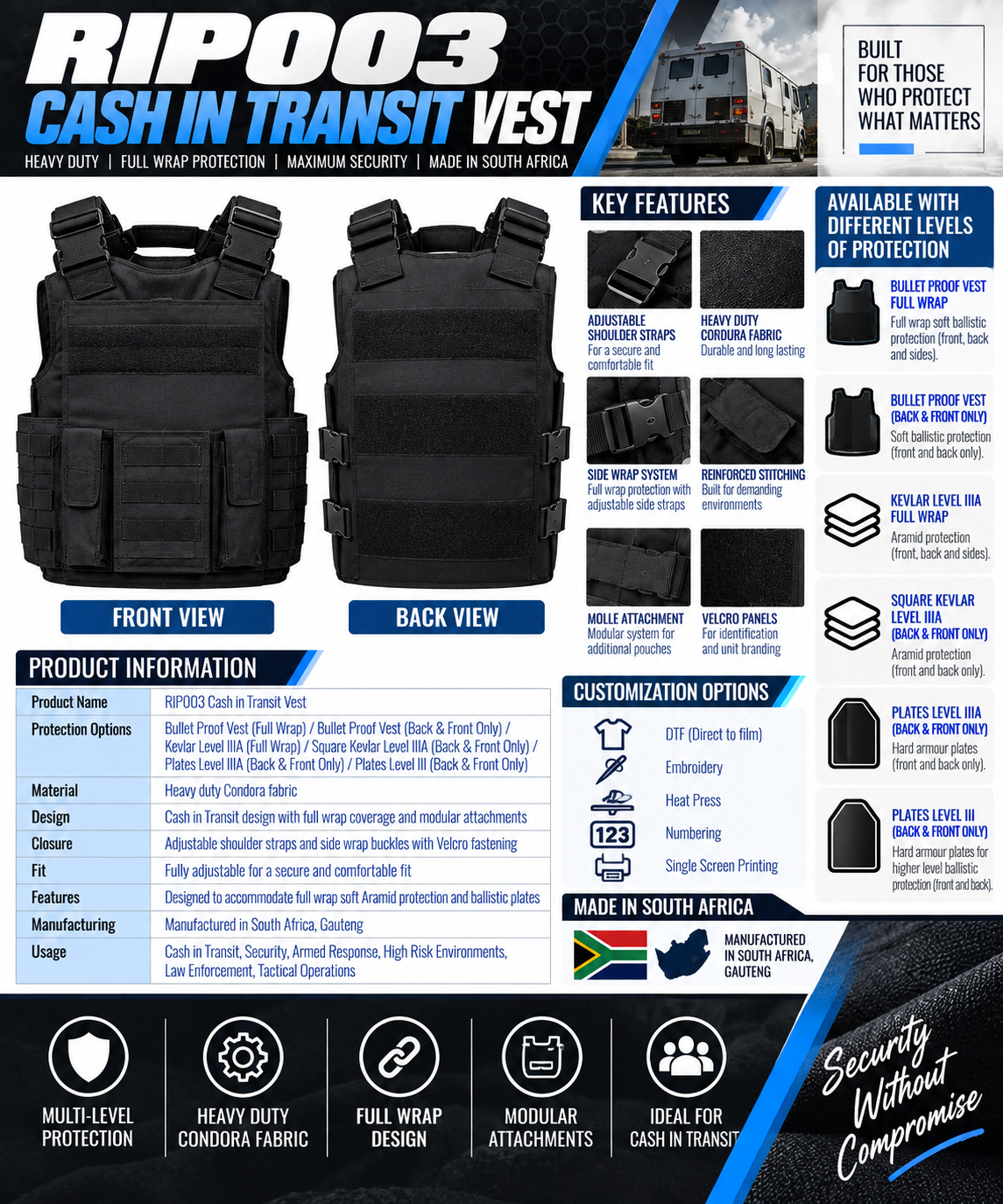 RIP003 CASH IN TRANSIT