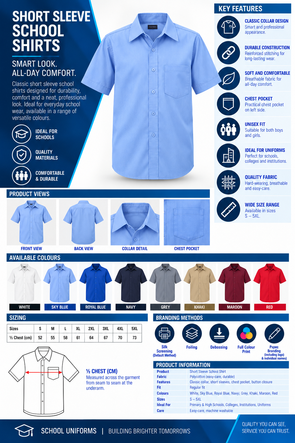 SS SCHOOL SHIRTS