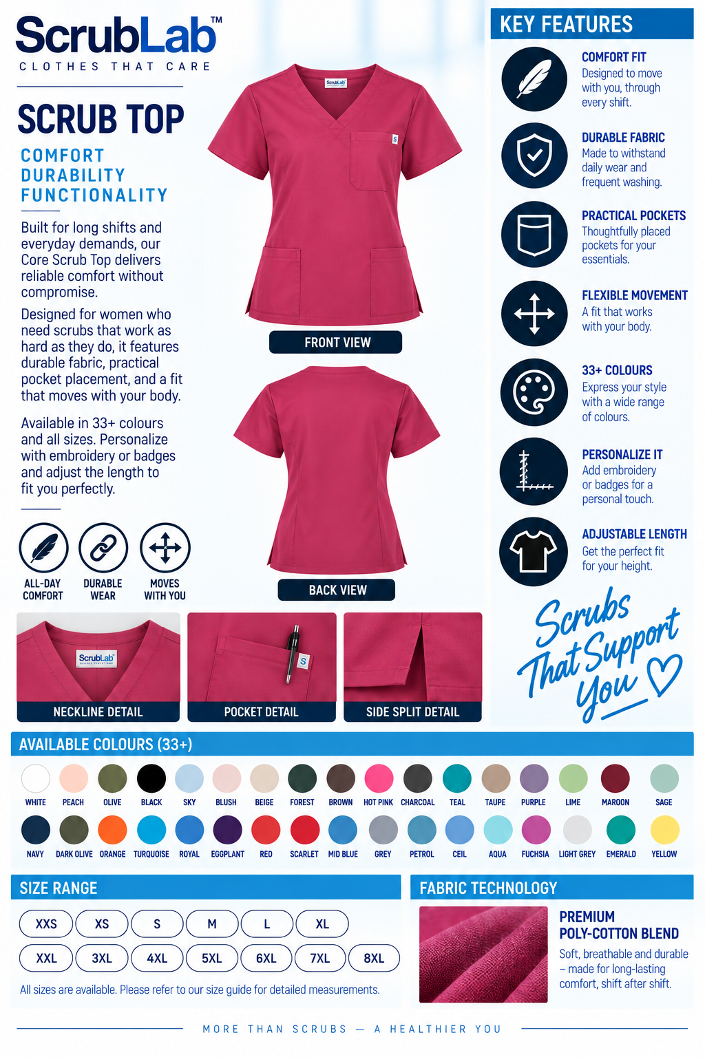 Scrub Top