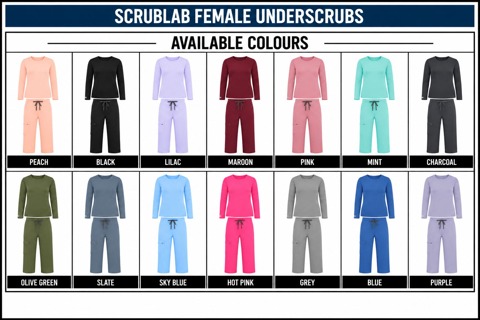 ScrubLab Female Underscrubs1