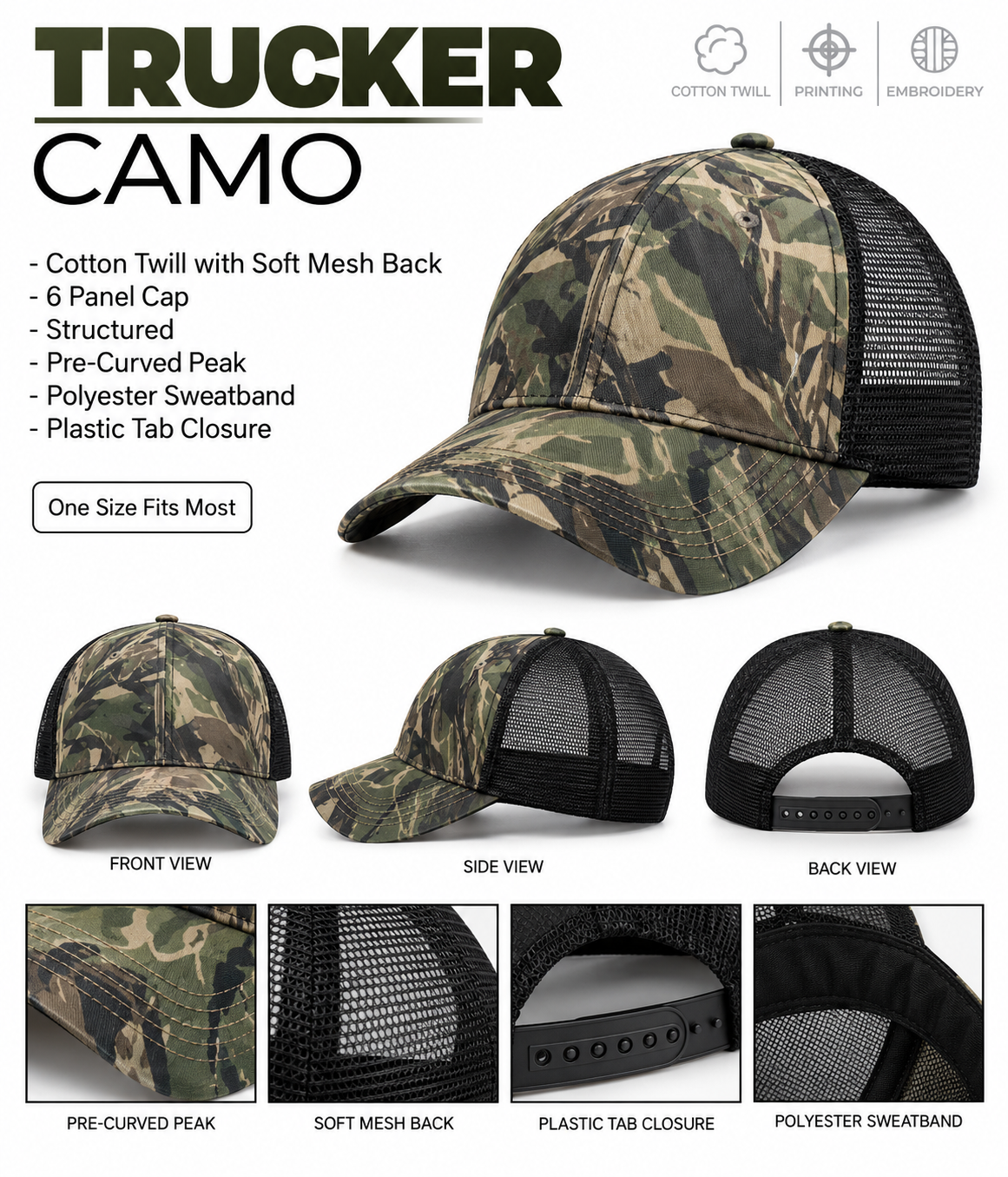 TRUCKER CAMO