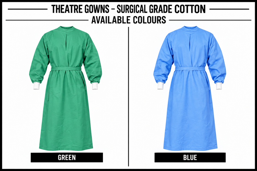 Theatre Gowns – Surgical Grade Cotton1