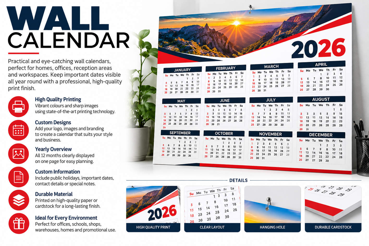 WALL CALENDAR