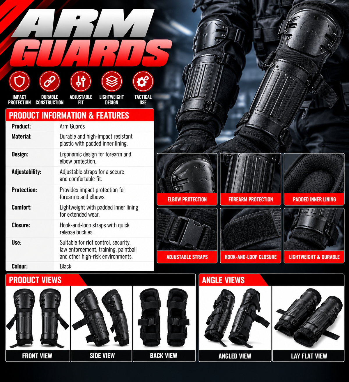 ARM GUARDS