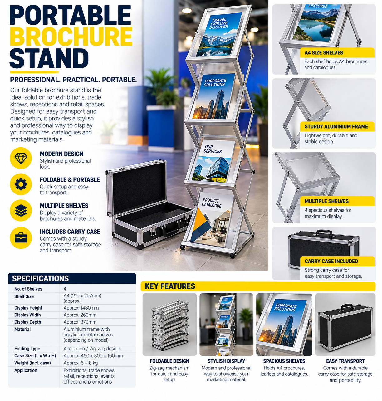 BROCHURE STAND