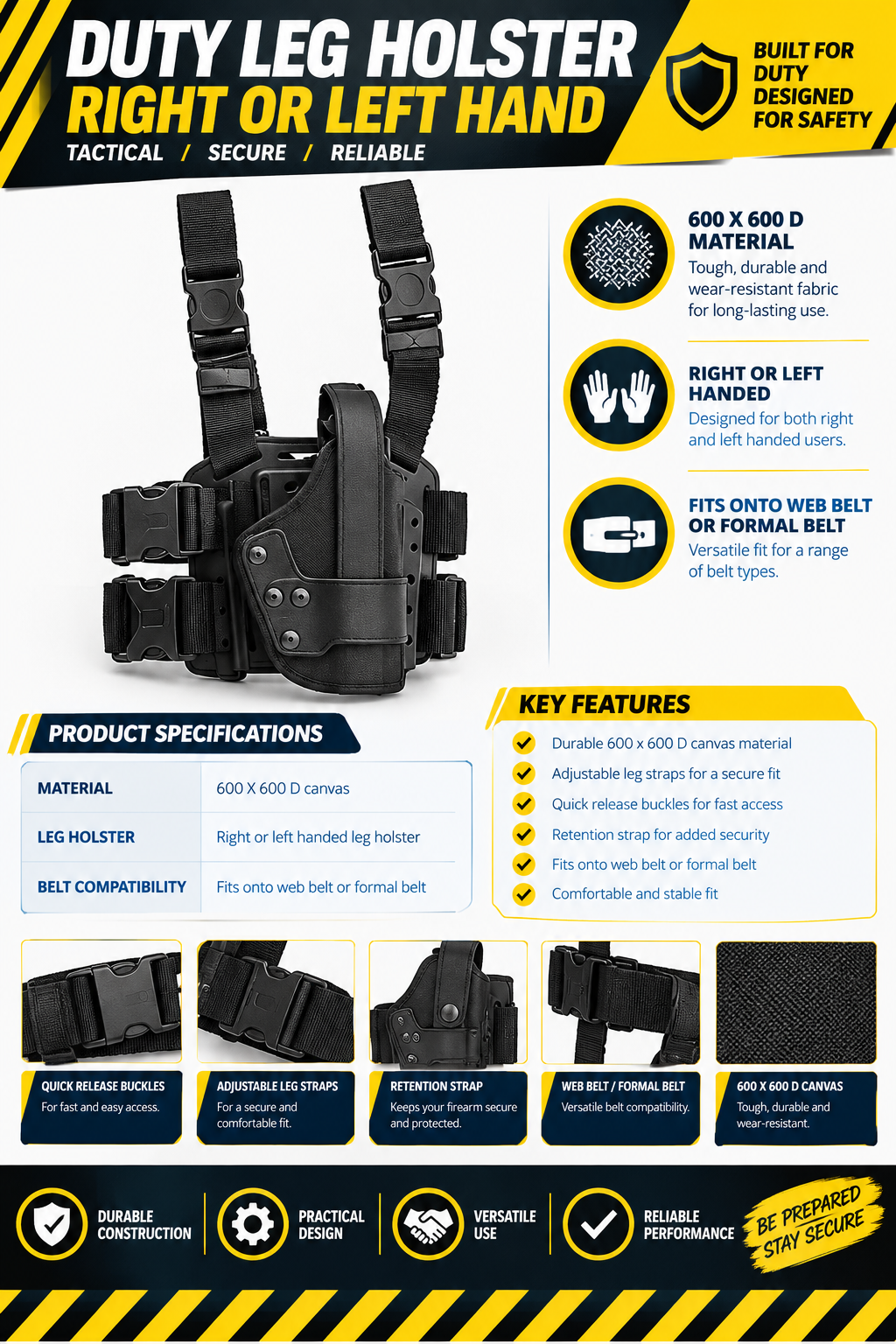 DUTY LEG HOLSTER