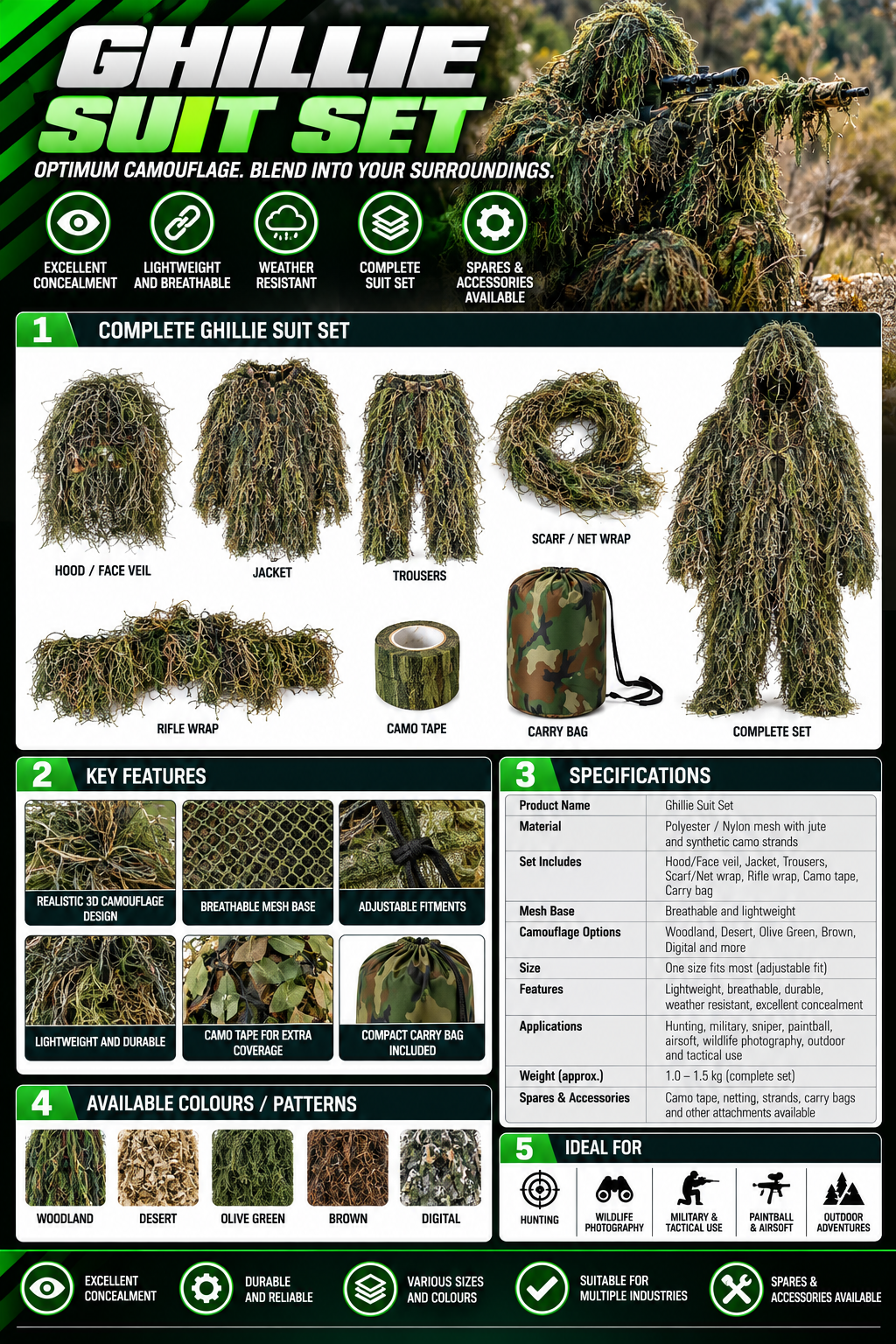 GHILLI SUIT