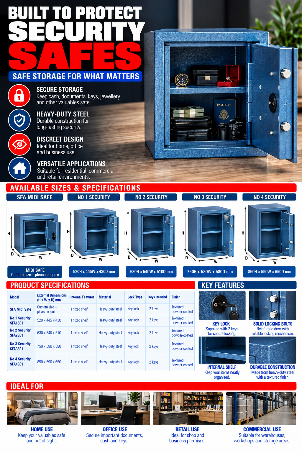 SECUIRITY SAFES 2